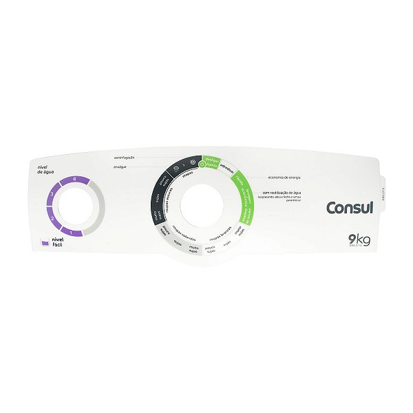 Painel Adesivo Decorativo Lavadora Consul 9kg Cwb09