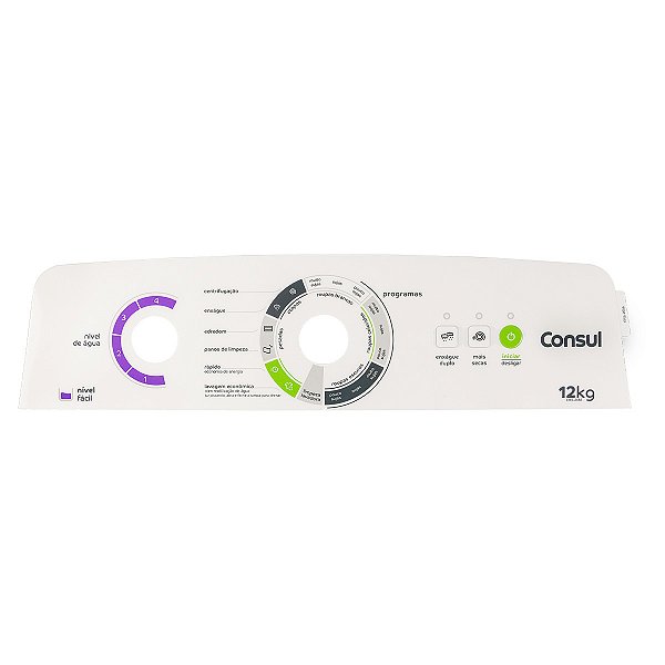 Painel Adesivo Lavadora Consul 12kg Cwh12ab