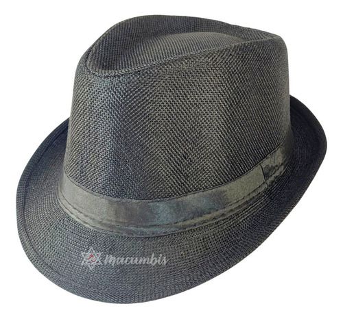 Chapeu Zé Pilintra Malandro Preto