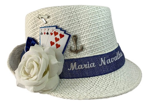 Chapéu Maria Navalha Do Cais Decorado
