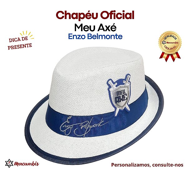 Chapéu Oficial Meu Axé Enzo Belmonte