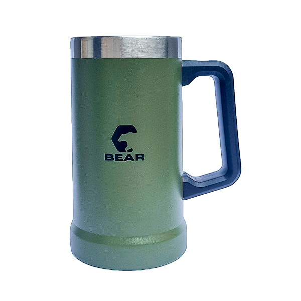 Caneca Térmica Inox Bear Alaska Verde 700 ml