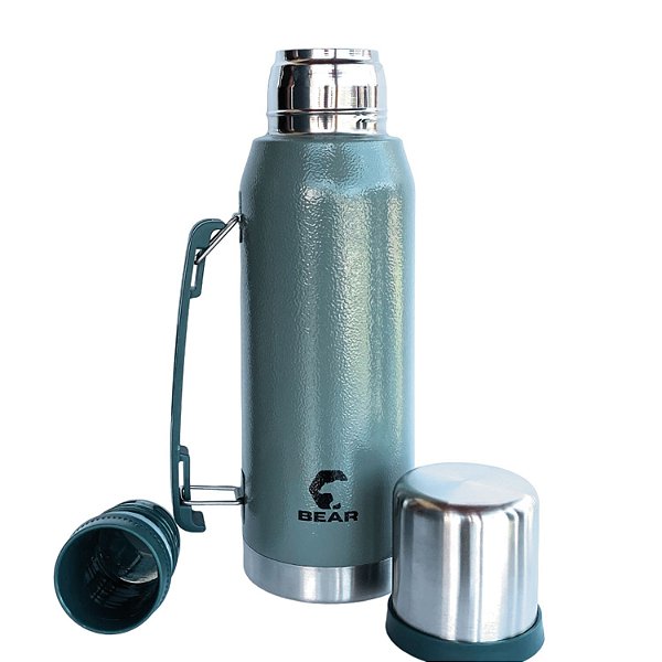 Garrafa Térmica Bear Denali Chimarrão Café 1000ml Verde