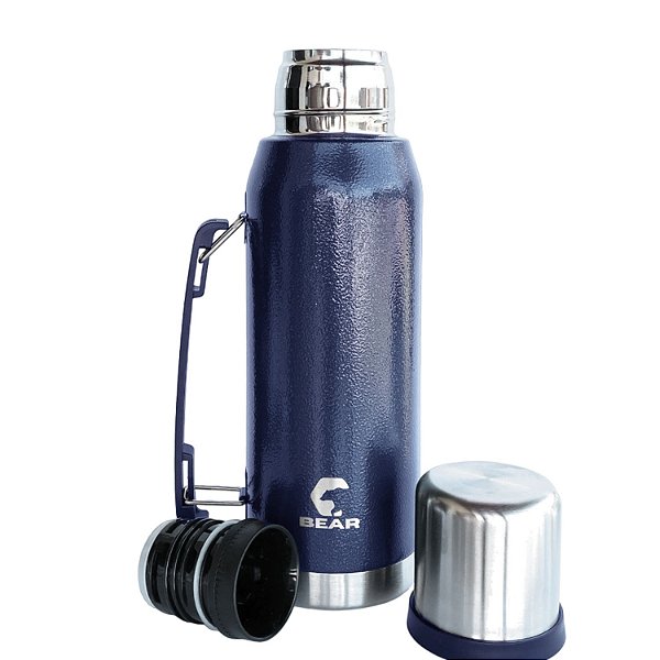 Garrafa Térmica Bear Denali Chimarrão Café 1000ml Azul