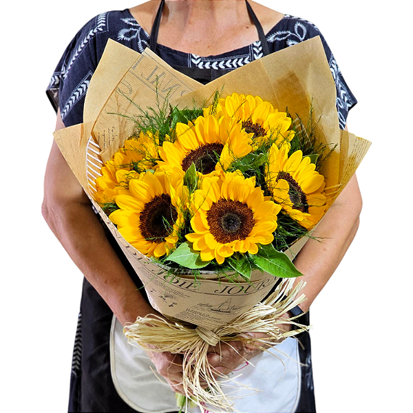 Buquê Ovar - 6 Girassois