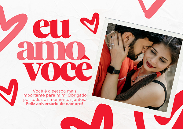 ADICIONAL - Cartão Amoroso | Com Foto Personalizada
