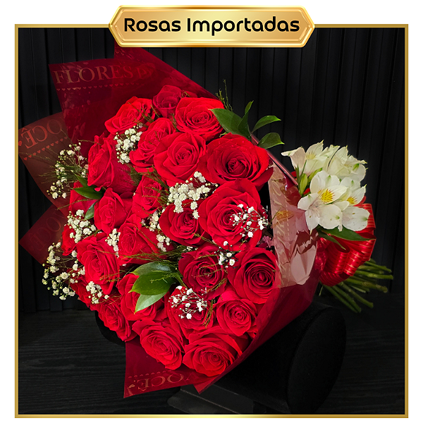 Buquê Ravenna - 24 Rosas IMPORTADAS