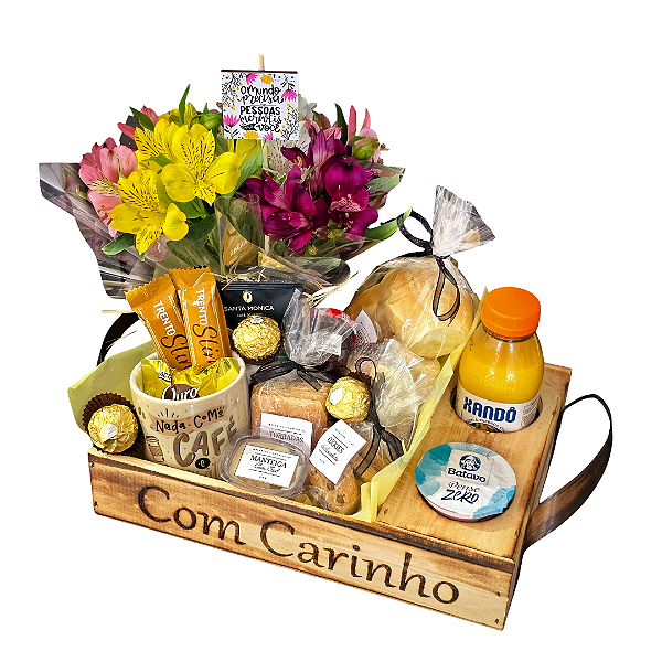 Cesta de café da manhã Sweet Matina