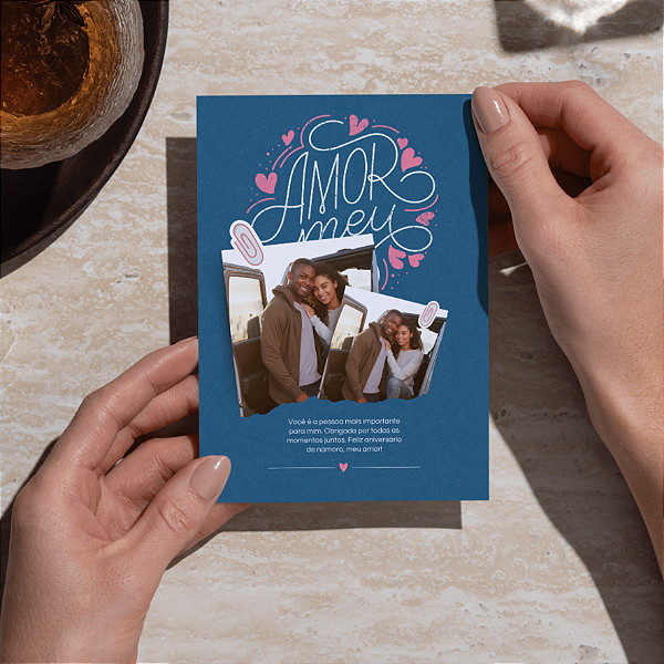 ❤️ ADICIONAL - Cartão De Amor 6 | Com Foto Personalizada