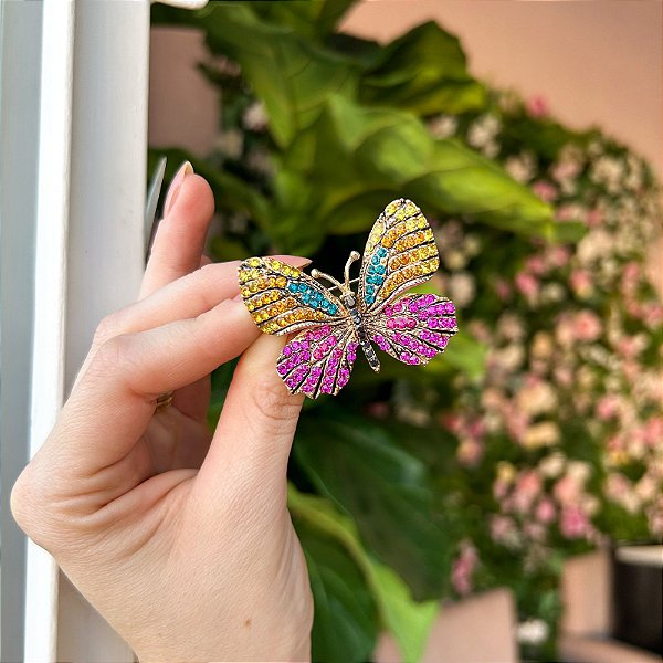 Broche Borboleta