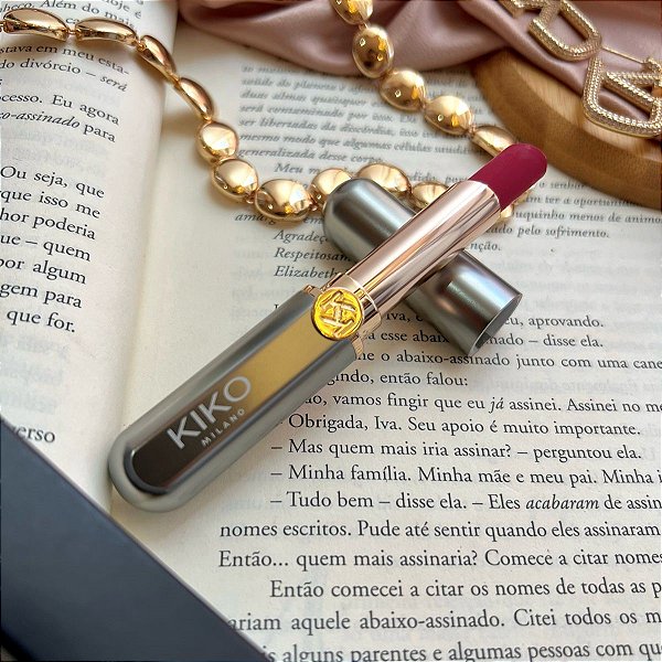 Batom Kiko Milano Unlimited Stylo - 13 Fuchsia