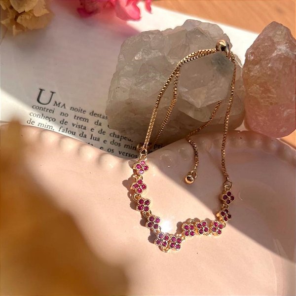 Pulseira Flores