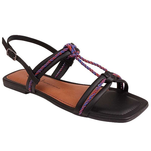 Sandália Rasteira Feminina Dakota Y0462