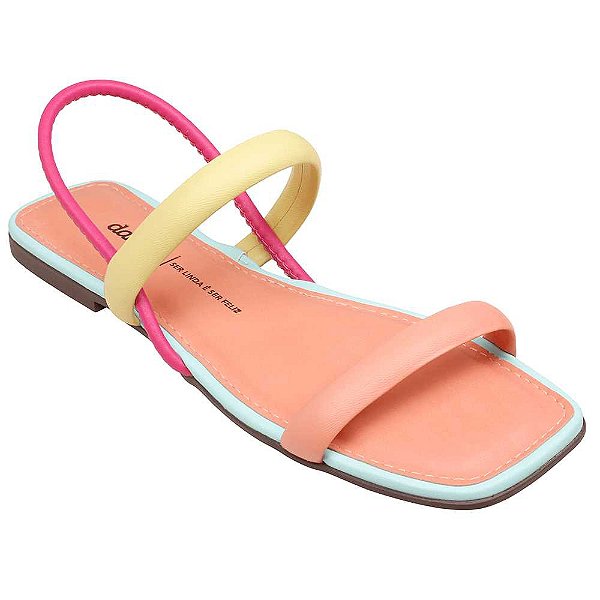 Sandália Rasteira Feminina Dakota Z9442