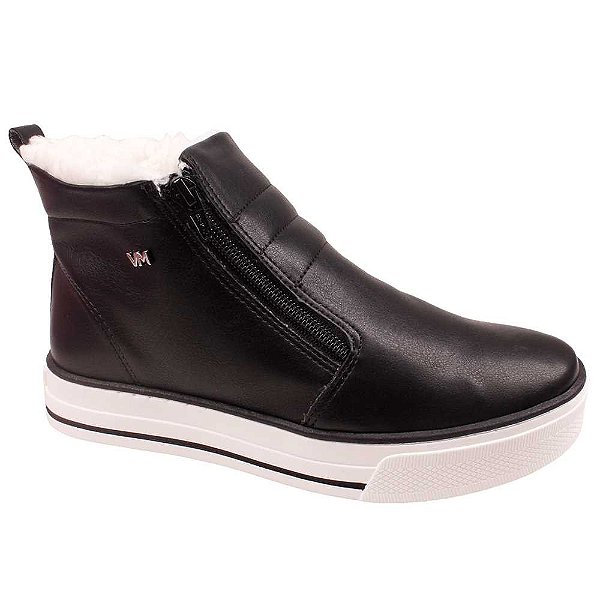 Tenis Cano Alto Feminino Via Marte 221101
