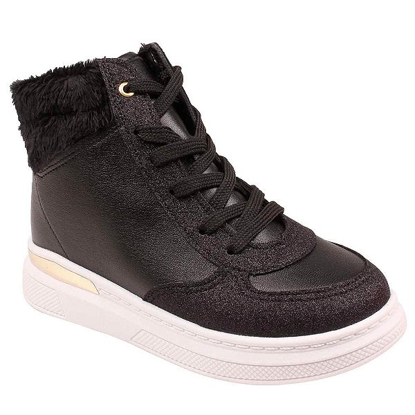 Tenis Cano Alto Infantil Feminino Molekinha 2553103