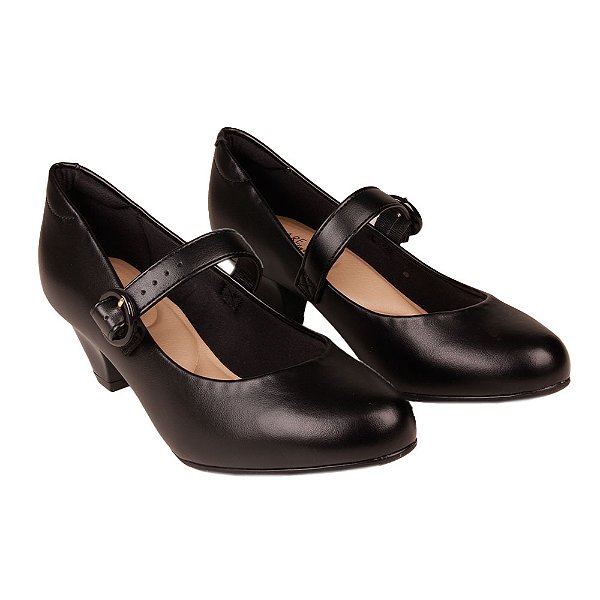 Sapato Boneca Feminino Salto Médio Grosso Modare 7005668