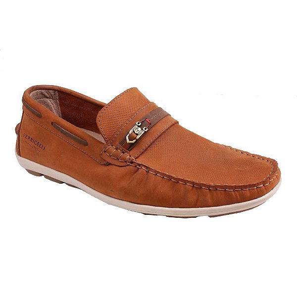 Mocassim Masculino Ferricelli Yn46370 Cayenee