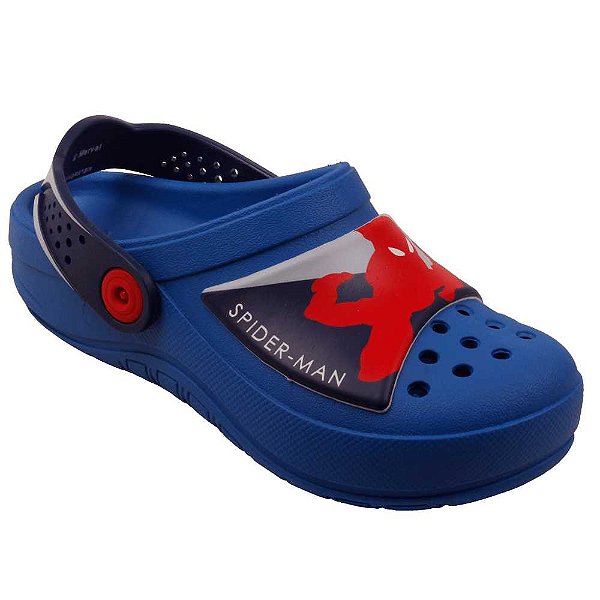 Sandália Infantil Masculino Grendene 22541 Marvel Action