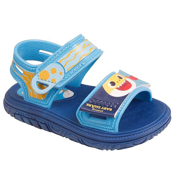 Papety Infantil Unissex Grendene 22740 Baby Shark