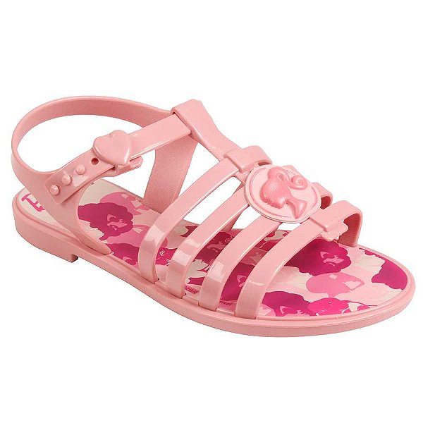 Sandália Menina Grendene 22587 Barbie Ice Cream
