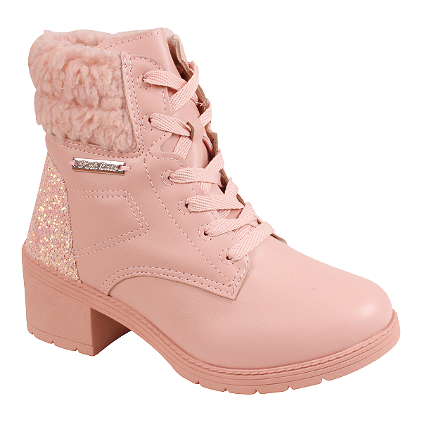 Coturno Menina Pink Cats V3371