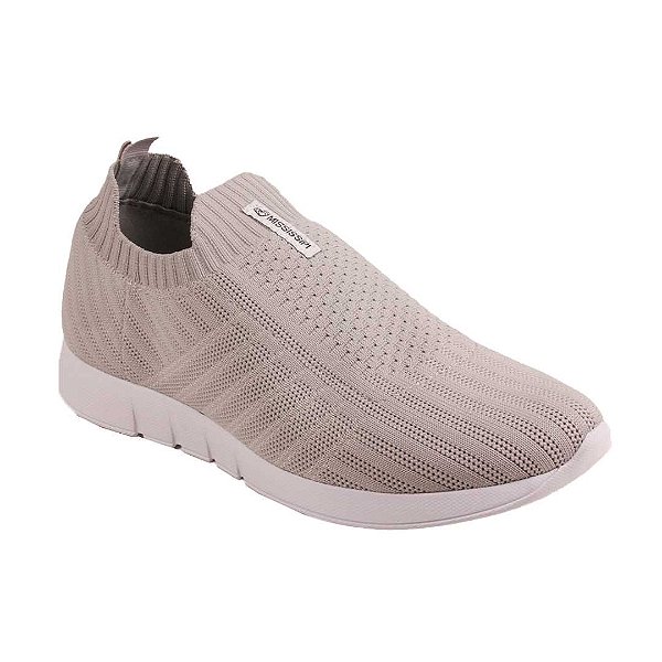 Tênis Feminino Slip On Casual Calce Fácil Mississipi Q7722