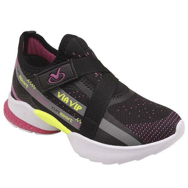 Tênis Infantil Feminino Via Vip Vv 9001