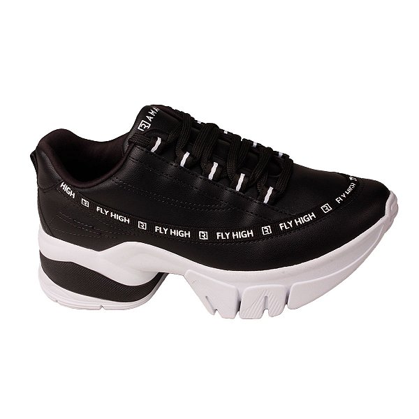 Tênis Feminino Fly High Leve Sola Chuncky Ramarim 2380104