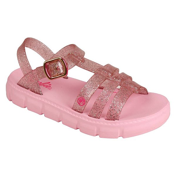 Sandália Menina Grendene 22980 Barbie Land