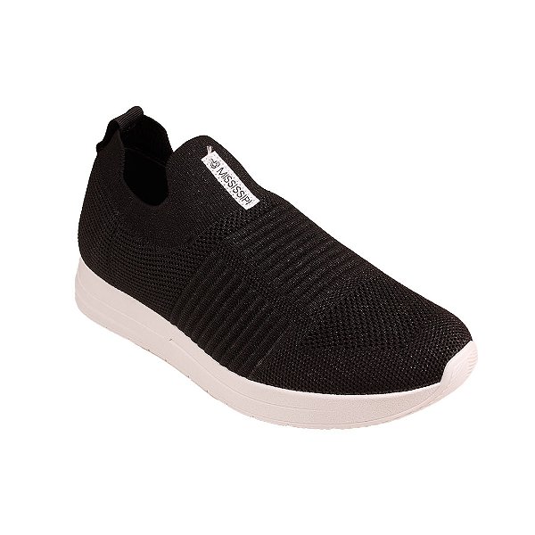 Tênis Feminino Casual Confortável Slip On Mississipi Mi451
