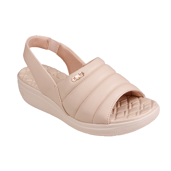 Sand.anabela Feminina Comfort Flex 2386405
