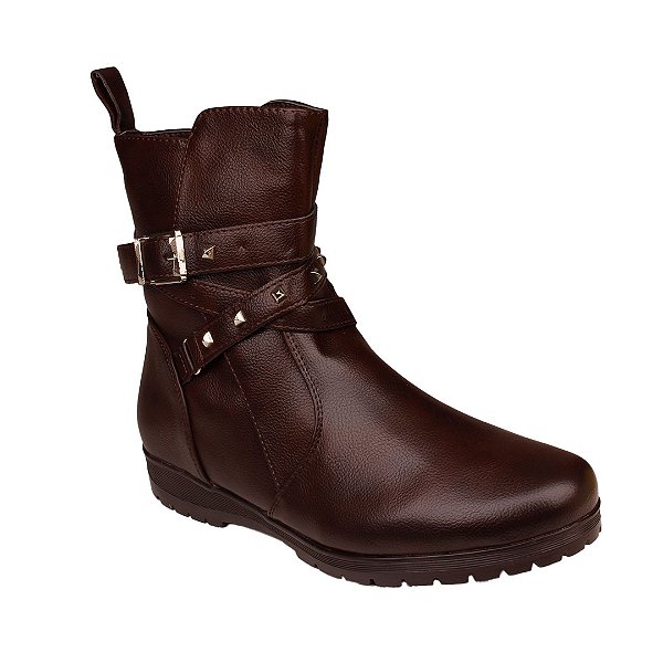 Bota C/ Baixo Feminino Moon City 71126