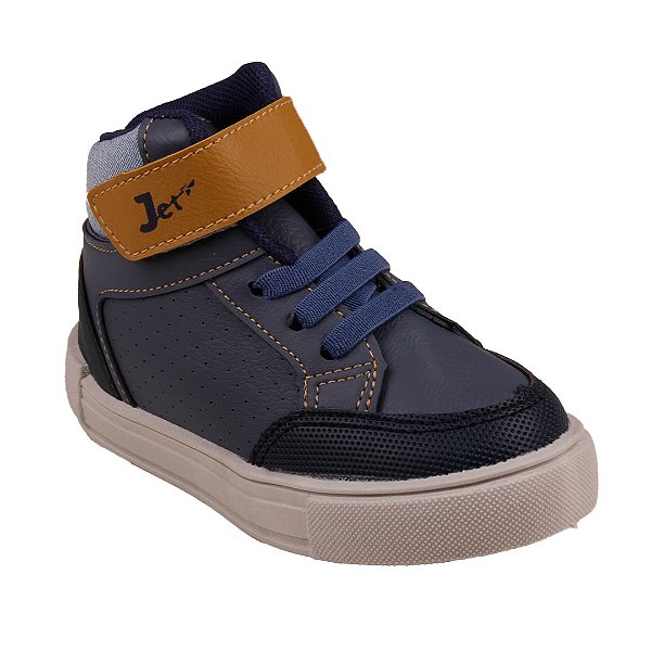 Tênis Cano Alto Menino Jet Kids 31113