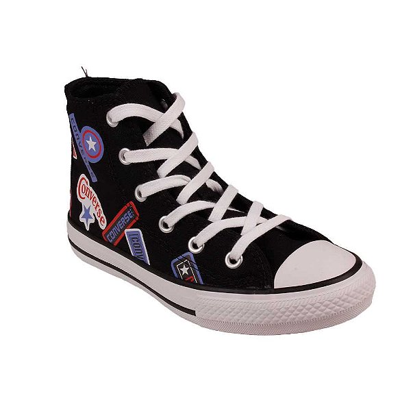 Tênis Cano Alto Infantil Converse Ck1121