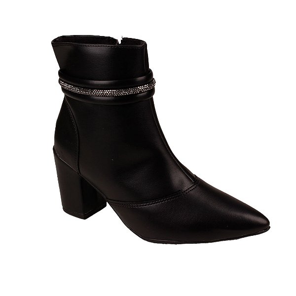 Bota C/ Baixo Feminino Rosa Chic 54011