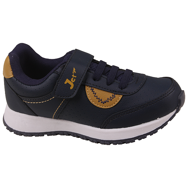 Tênis Esportivo Infantil Menino Tira Velcro Jet Kids 10047