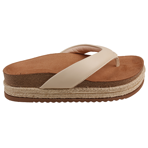 Chinelo Tamanco Flatform Conforto Feminino Beira Rio 8546100