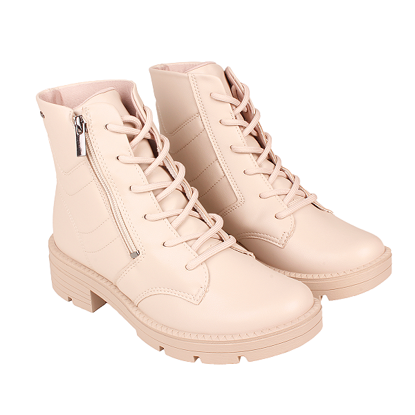 Bota Coturno Feminino Salto Baixo Tratorado Dakota Da772