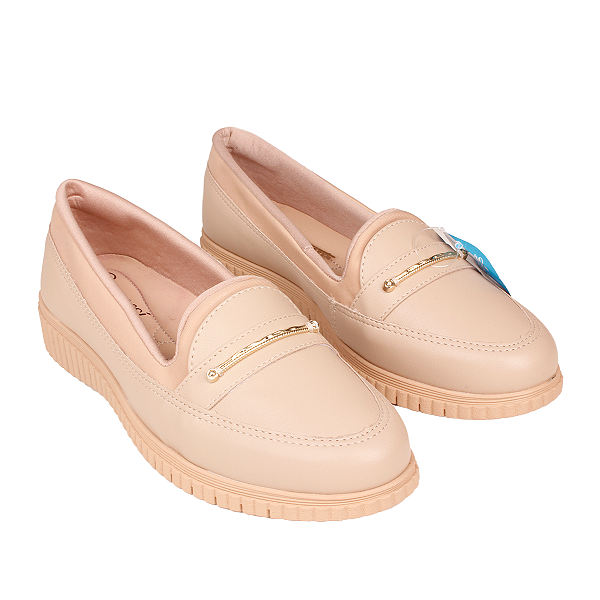 Tênis Loafer Leve e Confortável Feminino Slip On Campesi Cp725