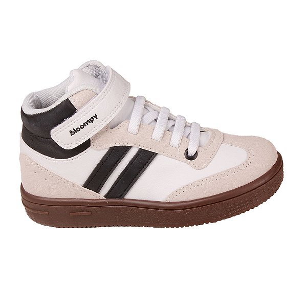 Tênis Cano Alto Infantil Velcro Menino Bloompy 3258