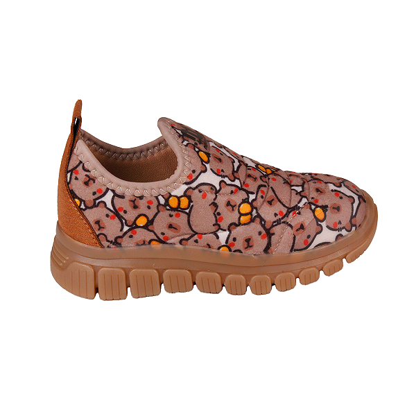 Tênis Infantil Casual Calce Fácil Novopé 99001600 Led Bb