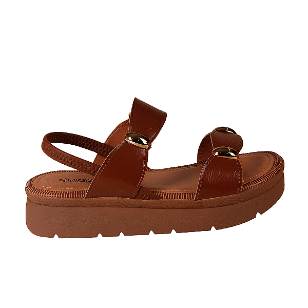 Sandália Flatform Confort Casual Feminina Mississipi Mf992