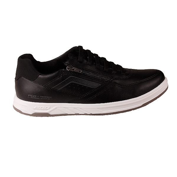 Sapatênis Casual Calce Fácil Couro Masculino Pgd 172005