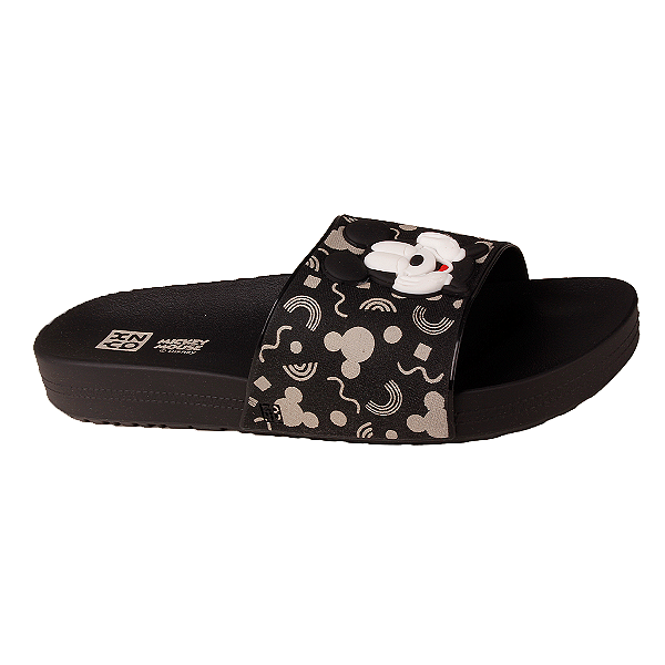Chinelo Feminino Grendene 19198 Zaxy Disney Slide