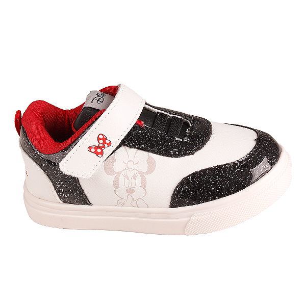 Tênis Infantil Com Glitter Menina Marvel Dmn01dy Minnie Bb