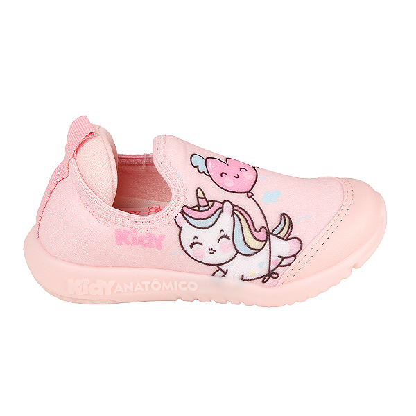 Tênis Infantil Menina Casual Com LED Kidy 0201198 Flex Light
