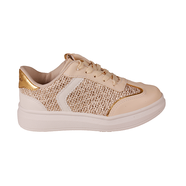 Tênis Flatform Casual Escola Confortável Menina Pink Cats V5631