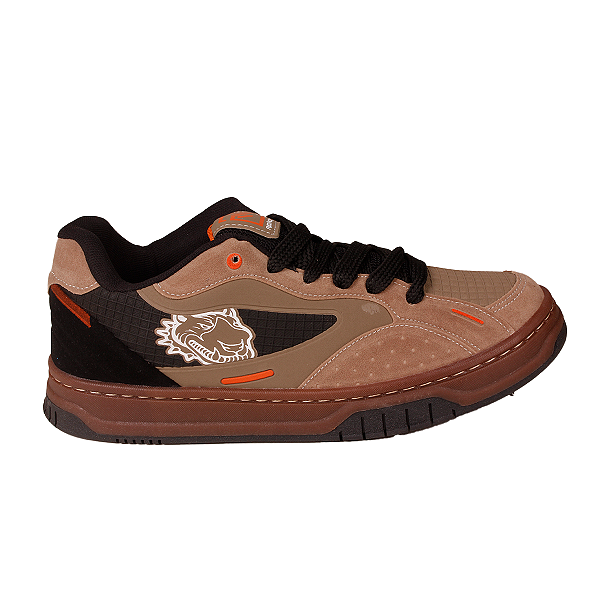 Tênis Masculino Casual Street Skate Confortável Red Nose