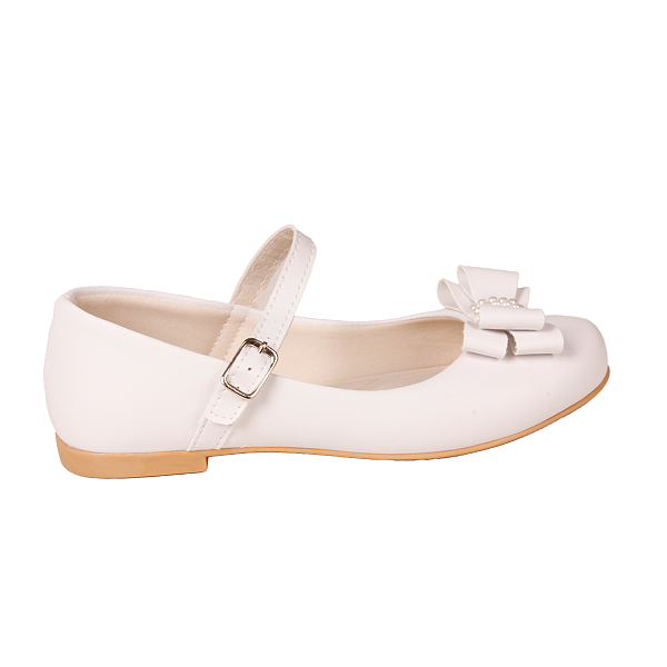 Sapatilha Confortável Moda Laço Escolar Festa Menina Doce Pé 8128 Inf